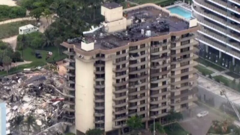 clădire prăbușită Miami