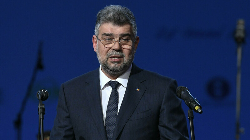 Preşedintele PSD, Marcel Ciolacu,