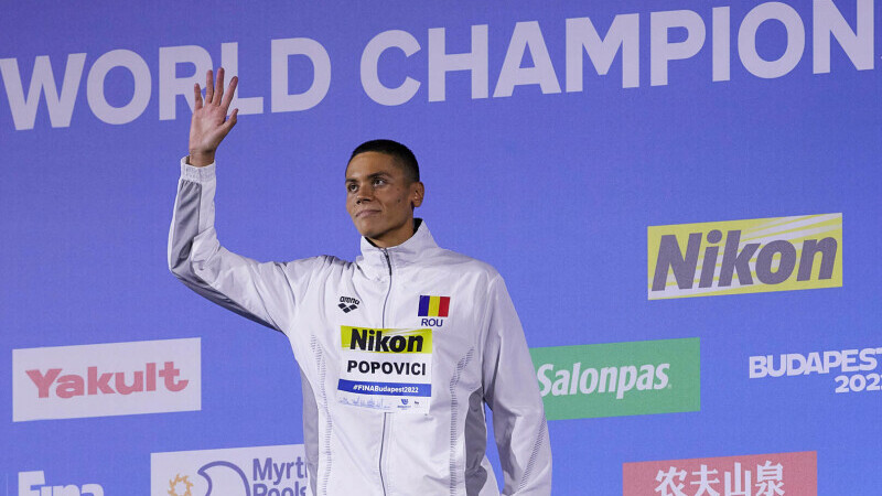 David Popovici a intrat în istoria natației. Campionul român a egalat un record vechi de aproape 50 de ani