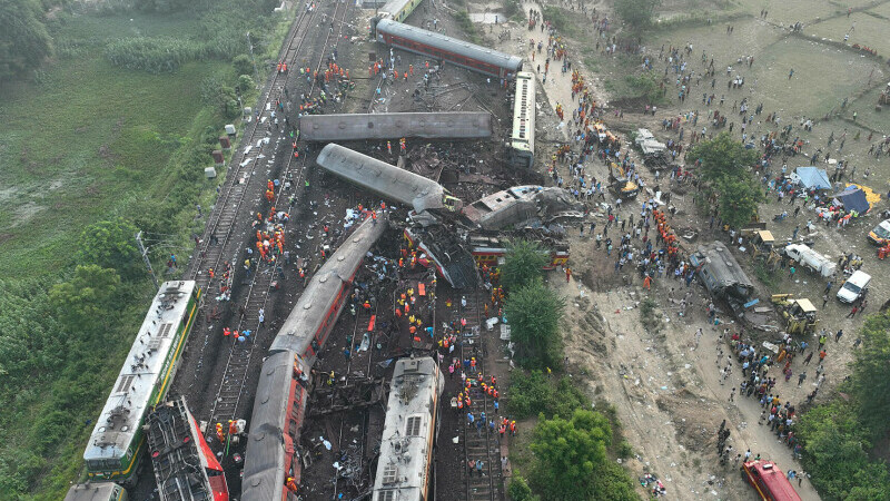 accident feroviar India