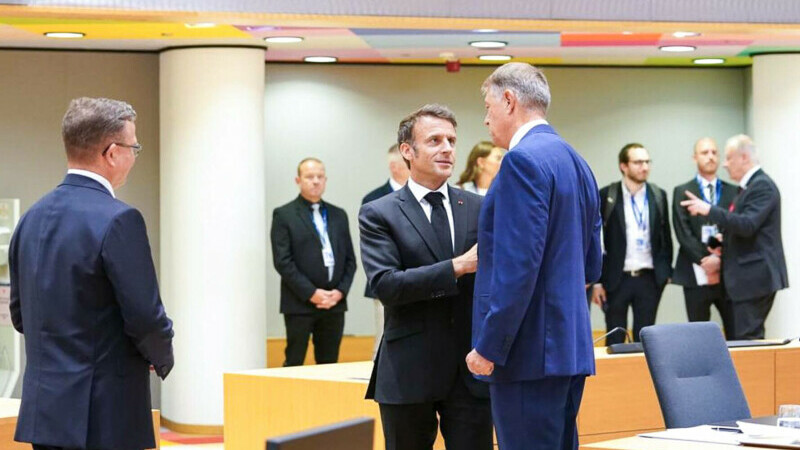 Klaus Iohannis, Emmanuel Macron