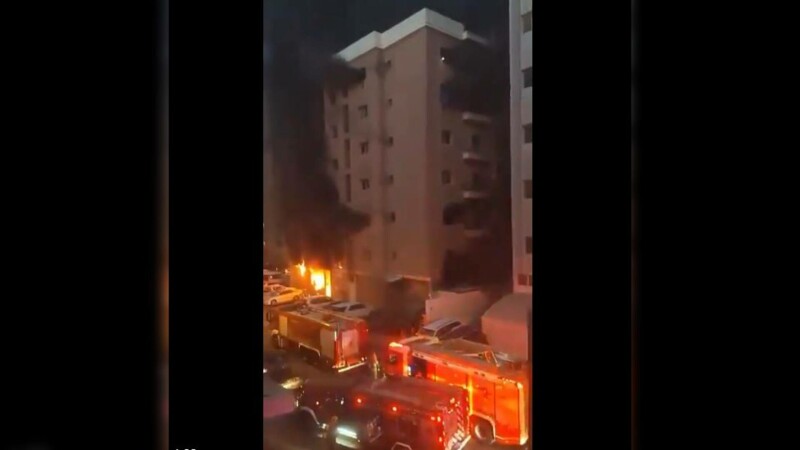 incendiu kuwait