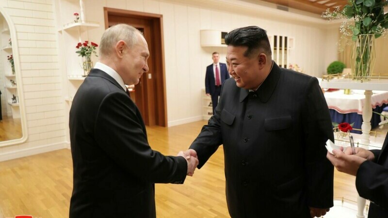 Vladimir Putin, Kim Jong Un