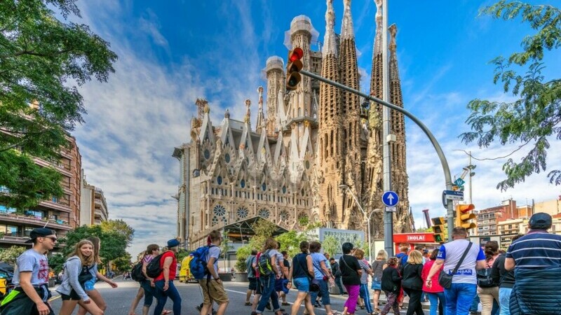 turisti, Barcelona