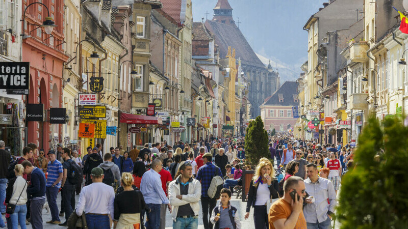 oameni pe strada, brasov