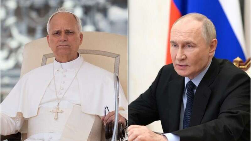 Vladimir Putin și Papa Leon