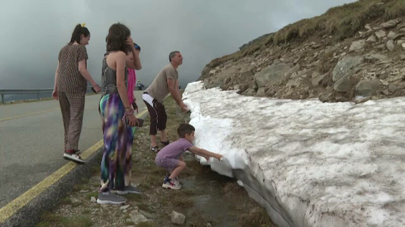 Zăpadă pe Transalpina