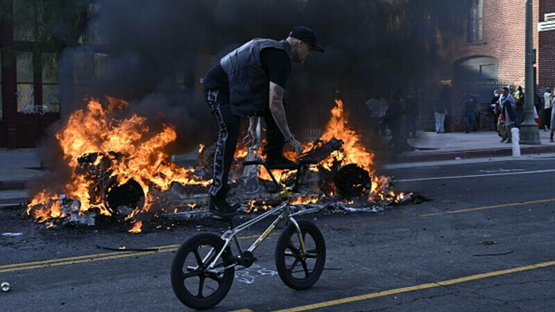 Protestele la Los Angeles continuă