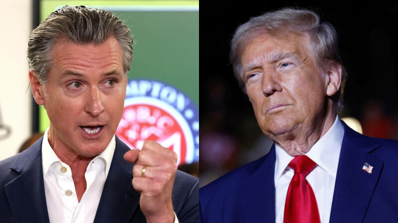 Gavin Newsom donald trump