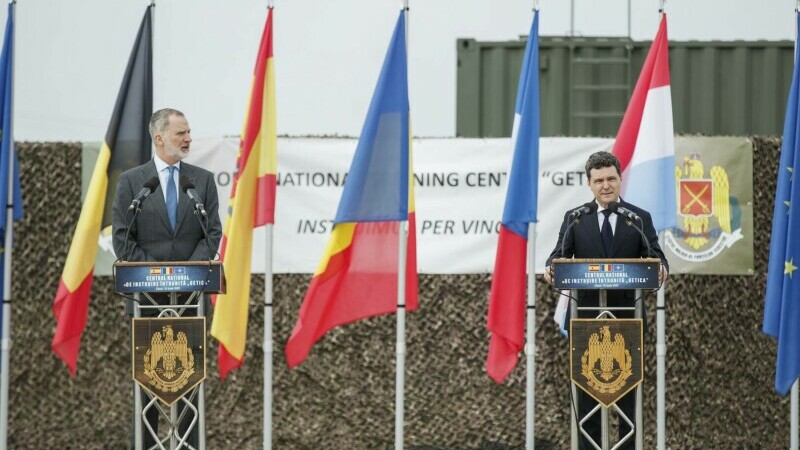 Regele Spaniei, întâlnire cu Nicușor Dan
