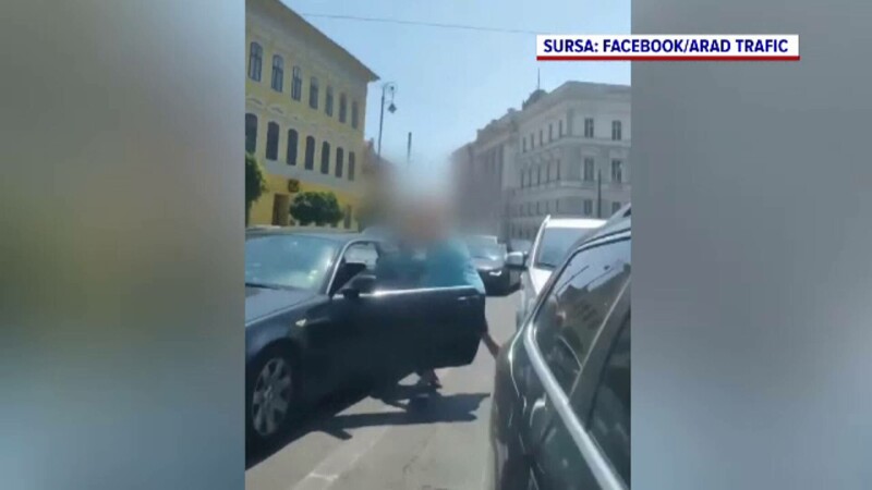 scanda trafic, arad