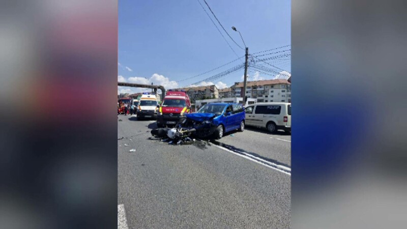 Accident moto