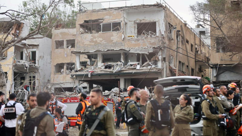 israel, atac cu rachete, soldati, ruine