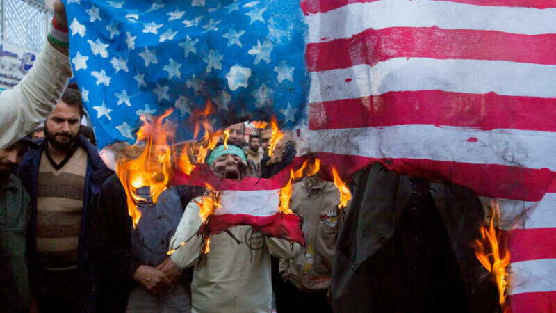 protest anti sua teheran