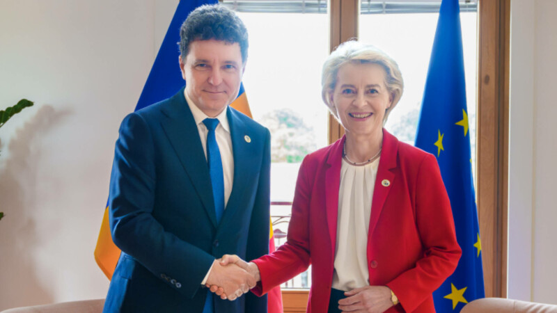 nicusor dan ursula von der leyen