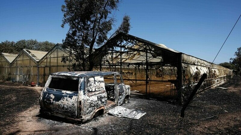 incendii vegetatie atena