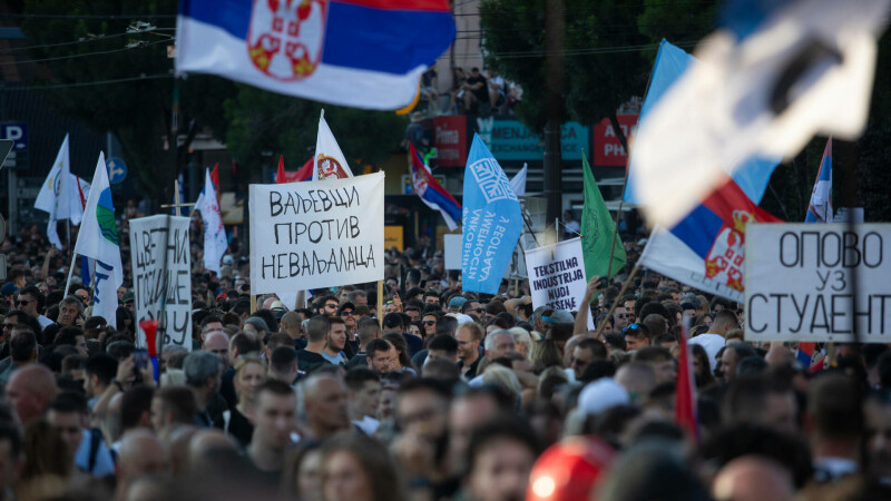 Protest, Belgrad
