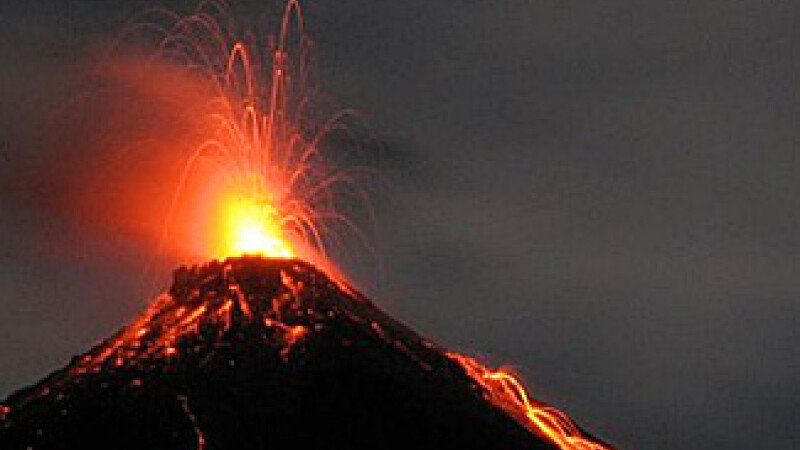 Karangetang vulcanul