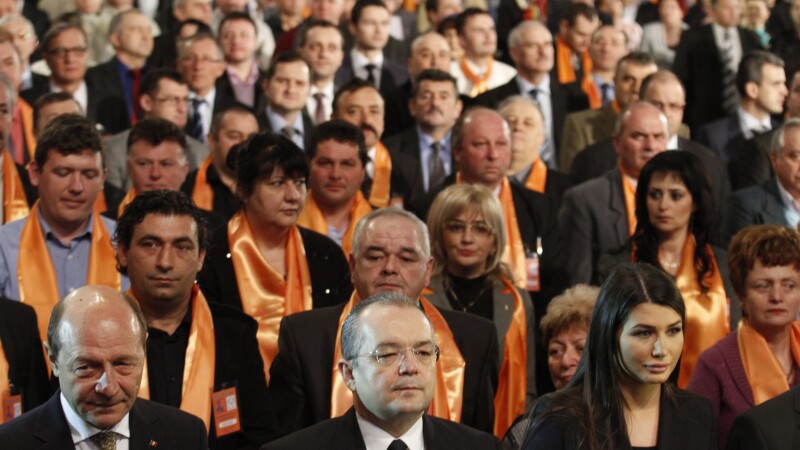 Traian Basescu, Elena Basescu, Emil Boc, PDL