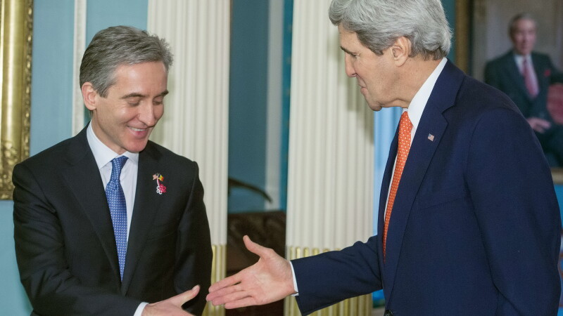 Iurie Leanca, John Kerry