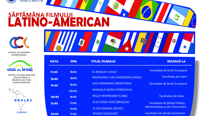Saptamana Filmului Latino-American la UBB