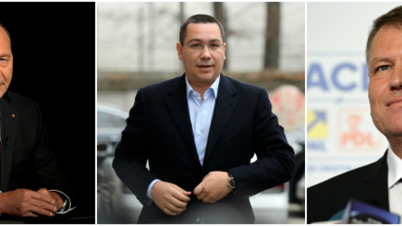 Traian Basescu, Victor Ponta, Klaus Iohannis