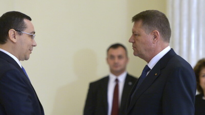 Klaus Iohannis, Victor Ponta