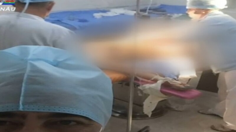 medic selfie cezariana