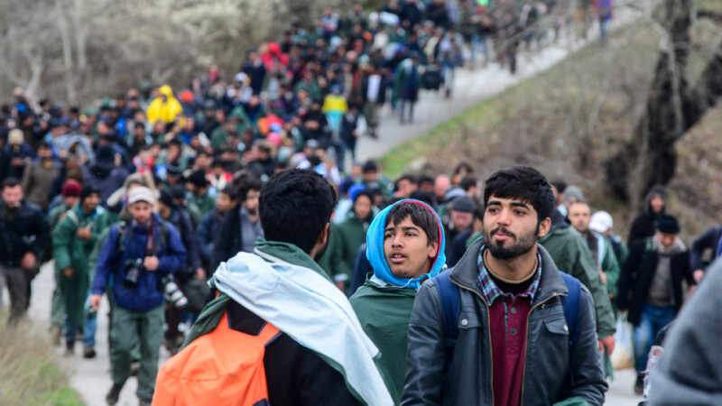 refugiati Idomeni