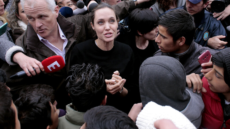 Angelina Jolie, Grecia