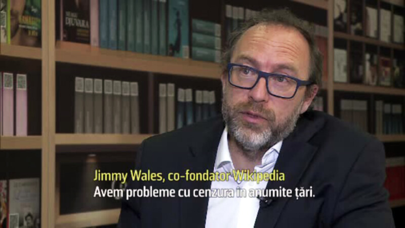 Jimmy Wales, fondatorul Wikipedia