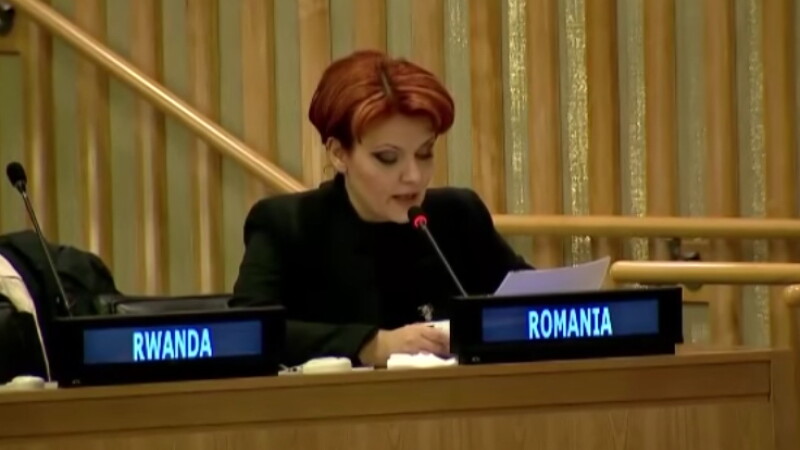 Olguta Vasilescu la ONU