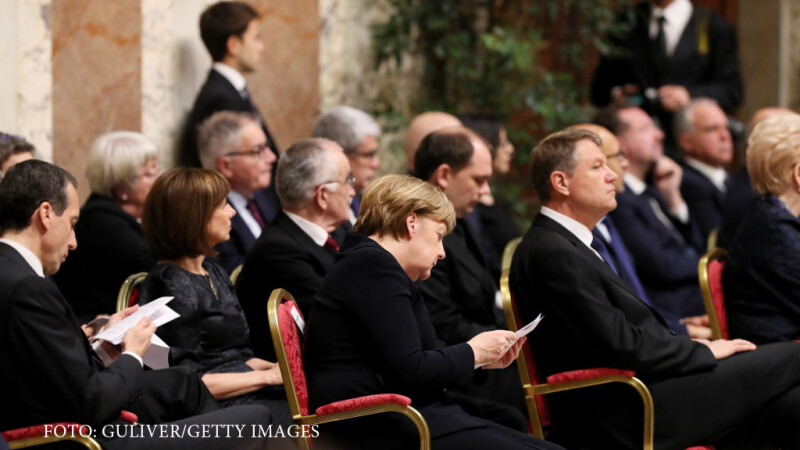Iohannis si Merkel la Vatican