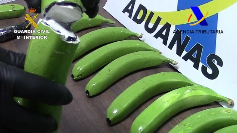 banane artificiale cu cocaina in ele