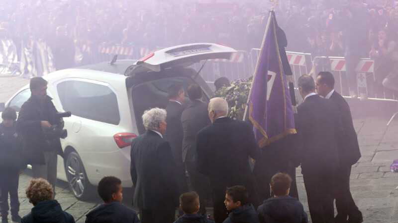 Davide Astori inmormantare