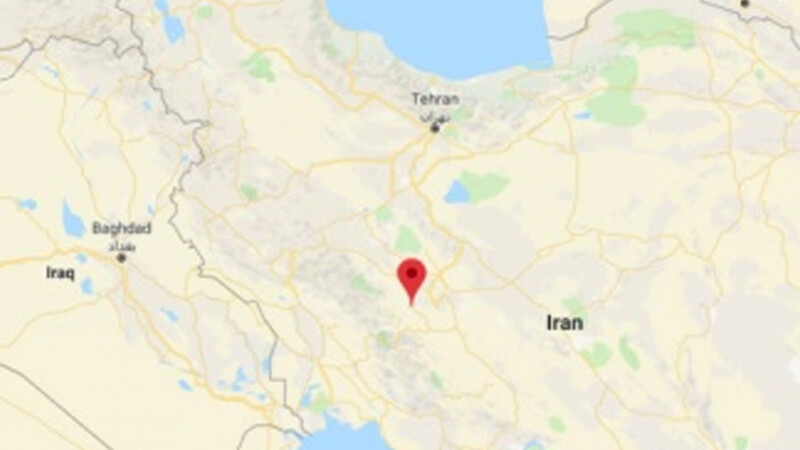 Avion prabusit Iran