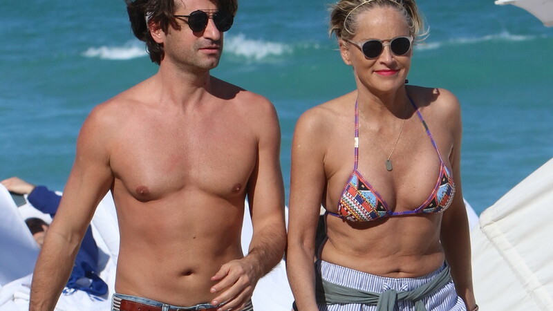 Sharon Stone, 60 de ani, Miami