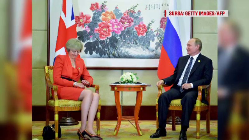 Theresa May, Vladimir Putin