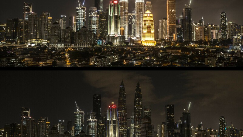 Cum s-a văzut Ora Pământului în Kuala Lumpur, Malaezia