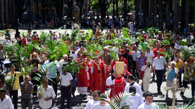 Un miliard de catolici au sărbătorit Duminica Floriilor