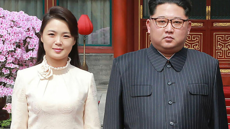 Kim Jong-un si sotia sa