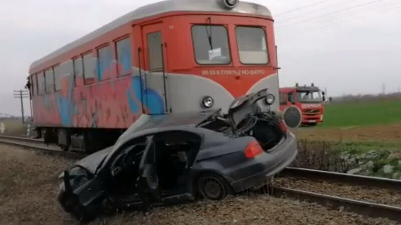 Accident feroviar la Găneasa, Olt