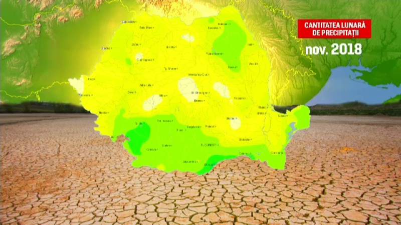 Romania, afectata de seceta