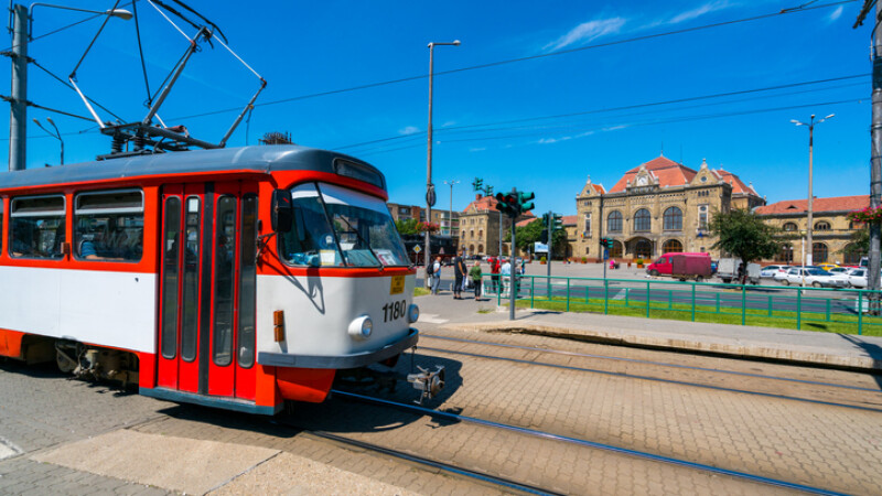 tramvai în Arad