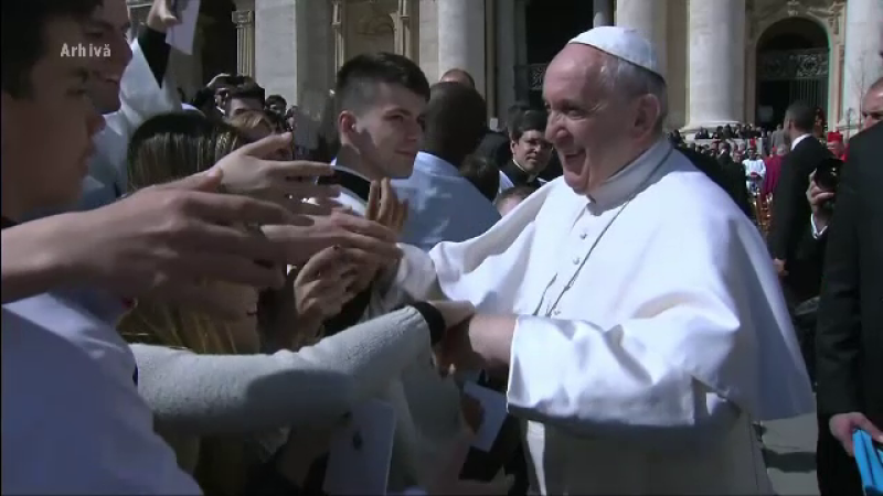 Au început înscrierile online pentru vizita Papei Francisc la Bucureşti