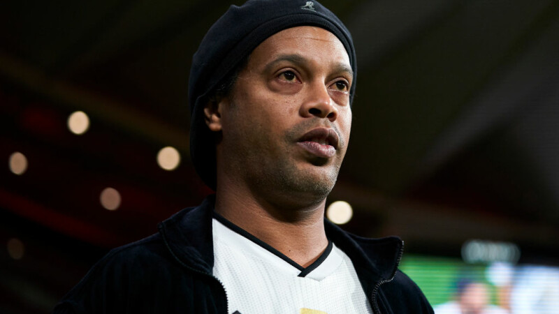 Ronaldinho a câștigat un turneu de fotbal în închisoare