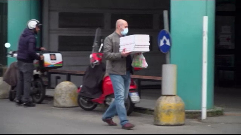 Soluția găsită de un italian pentru a oferi medicilor mâncare caldă și gratuită