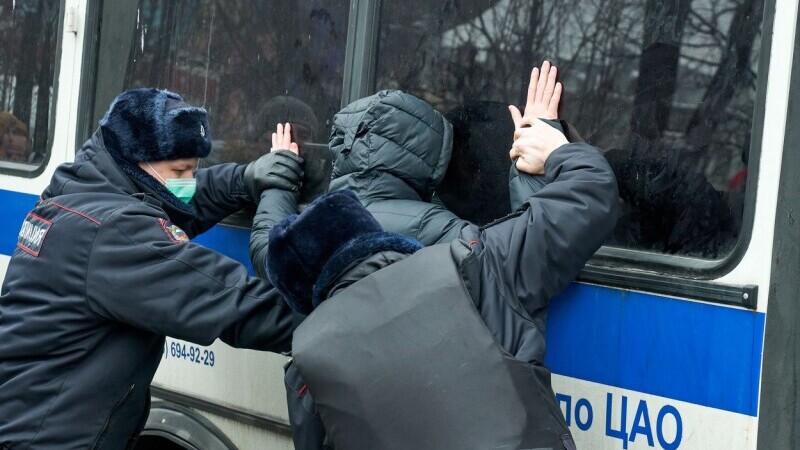 VIDEO. Poliția rusă a făcut