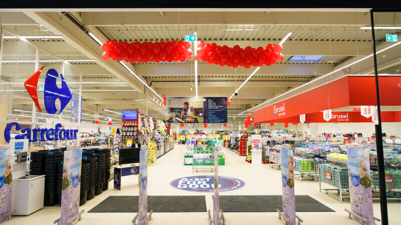 (P) Carrefour deschide primul hipermarket 100% Self Check-out și primul din Sfântu Gheorghe