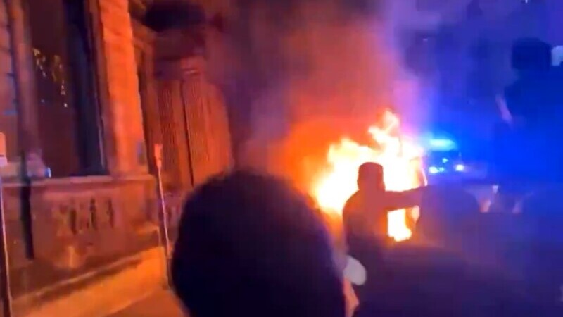 Manifestații violente în Bristol